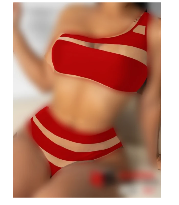 ⭐NEW COLLECTION💥 ست فانتزی جنس : ویسکوز تیپ، ترموفیکس شده عاری از حساسیت متفاوت با نمونه های موجود در بازار تور کش رنگ بدن با کیفیت  رنگ: قرمز  سایز : (38-44) free siz قیمت : 1400000ت کد: 323